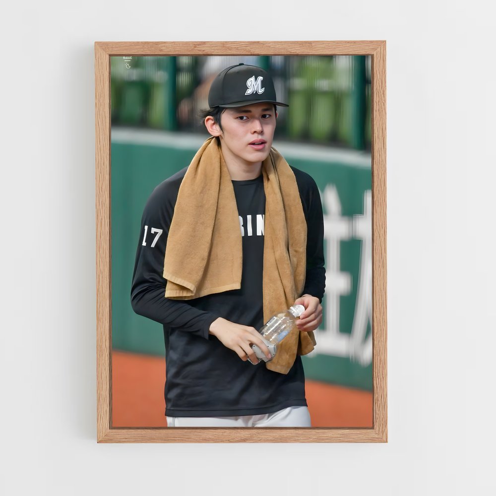 Poster Le Chapeau de Roki – affiche Baseball (vue 4)